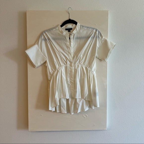 Victoria Beckham poplin button down shirt XS - Picture 6 of 9